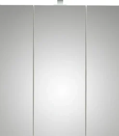 Saphir Badmöbel-Set »Quickset 3-teilig, Waschbeckenunterschrank mit LED-Spiegelschrank« 7 Stk. tlg.