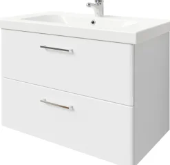 Saphir Badmöbel-Set »Quickset 316 Waschplatz, Keramikwaschtisch mit Unterschrank« 2 Stk. tlg.