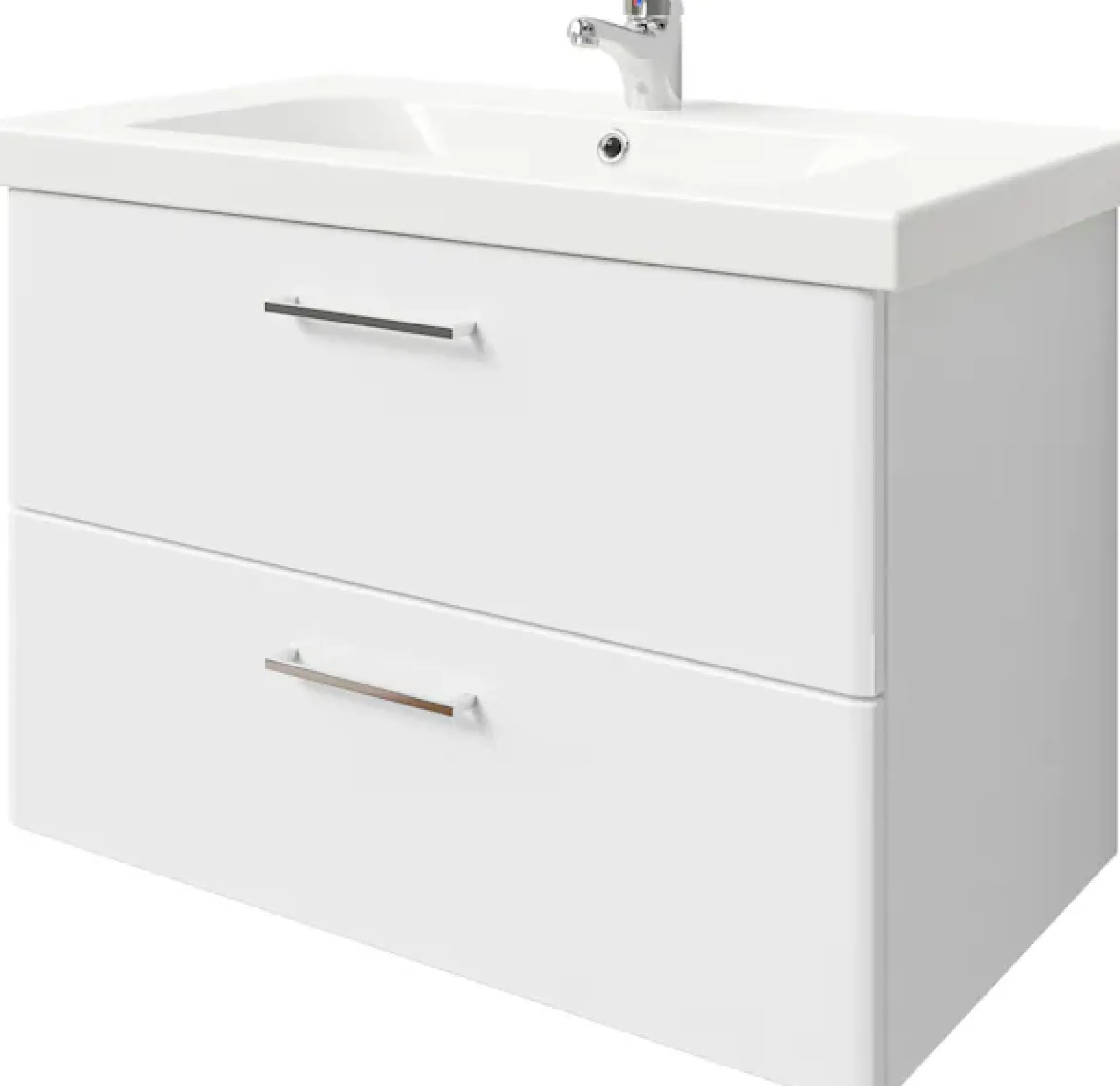 Saphir Badmöbel-Set »Quickset 316 Waschplatz, Keramikwaschtisch mit Unterschrank« 2 Stk. tlg.