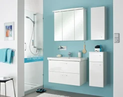Saphir Badmöbel-Set »Quickset 316 Waschplatz, Keramikwaschtisch mit Unterschrank« 2 Stk. tlg.