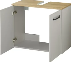 Saphir Badmöbel-Set »Quickset 500, Waschbeckenunterschrank mit Spiegel« 6 Stk. tlg.