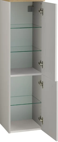 Saphir Badmöbel-Set »Quickset 500, Waschbeckenunterschrank mit Spiegel« 6 Stk. tlg.