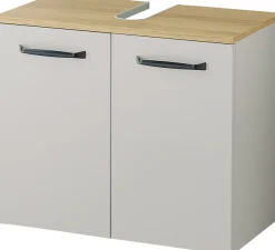 Saphir Badmöbel-Set »Quickset 500, Waschbeckenunterschrank mit Spiegel« 6 Stk. tlg.
