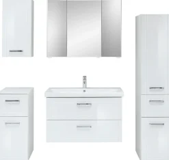 Saphir Badmöbel-Set »Serie 3007, 6-teilig, mit Türdämpfer« 6 Stk. tlg.
