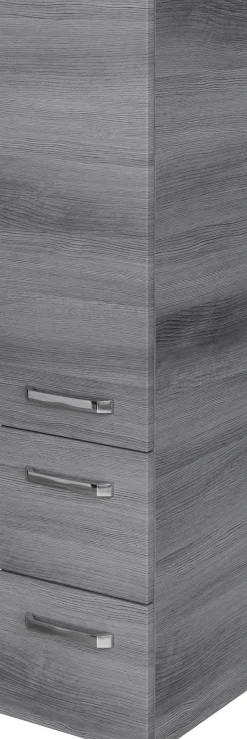 Saphir Badmöbel-Set »Serie 4010 4-teilig Keramik-Waschtisch mit LED-Spiegelschrank« Set,