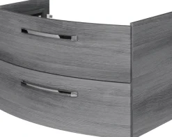Saphir Badmöbel-Set »Serie 4010 4-teilig Keramik-Waschtisch mit LED-Spiegelschrank« Set,