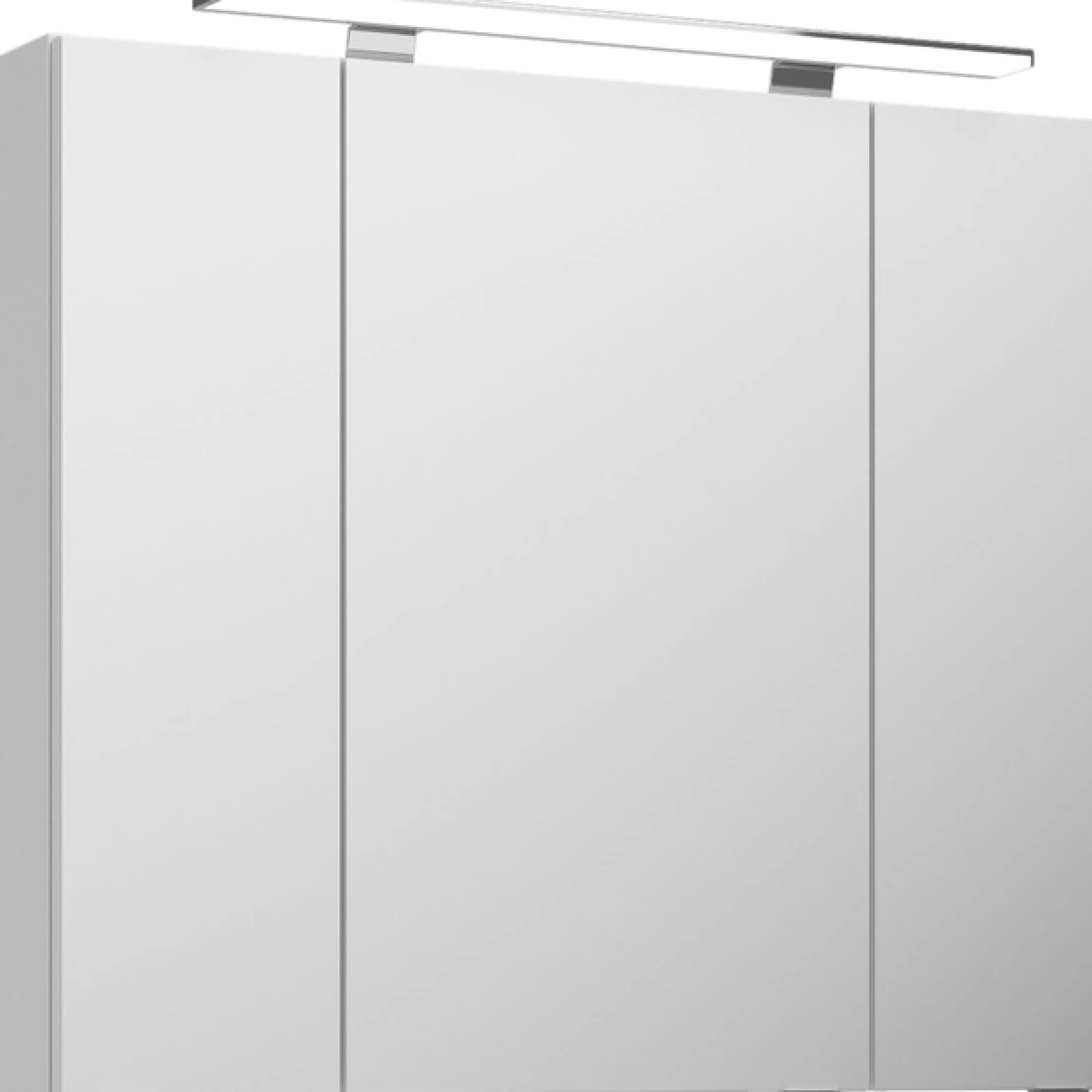 Saphir Badmöbel-Set »Serie 4010 5-teilig Keramik-Waschtisch mit LED-Spiegelschrank« Set,