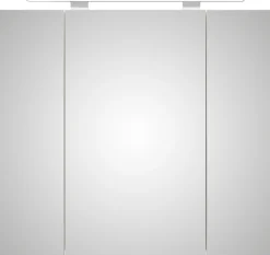 Saphir Badmöbel-Set »Serie 4010 5-teilig Keramik-Waschtisch mit LED-Spiegelschrank« Set,