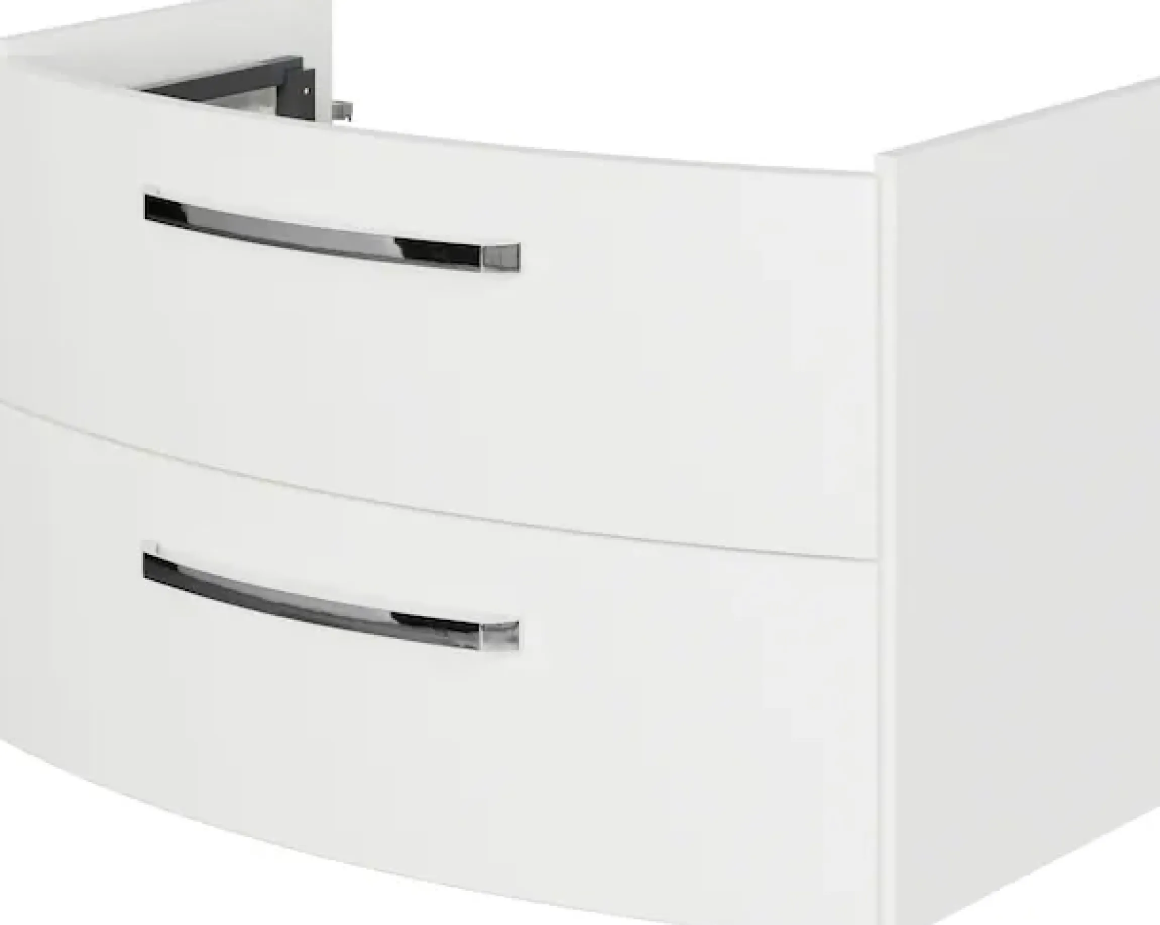 Saphir Badmöbel-Set »Serie 4010 5-teilig Keramik-Waschtisch mit LED-Spiegelschrank« Set,