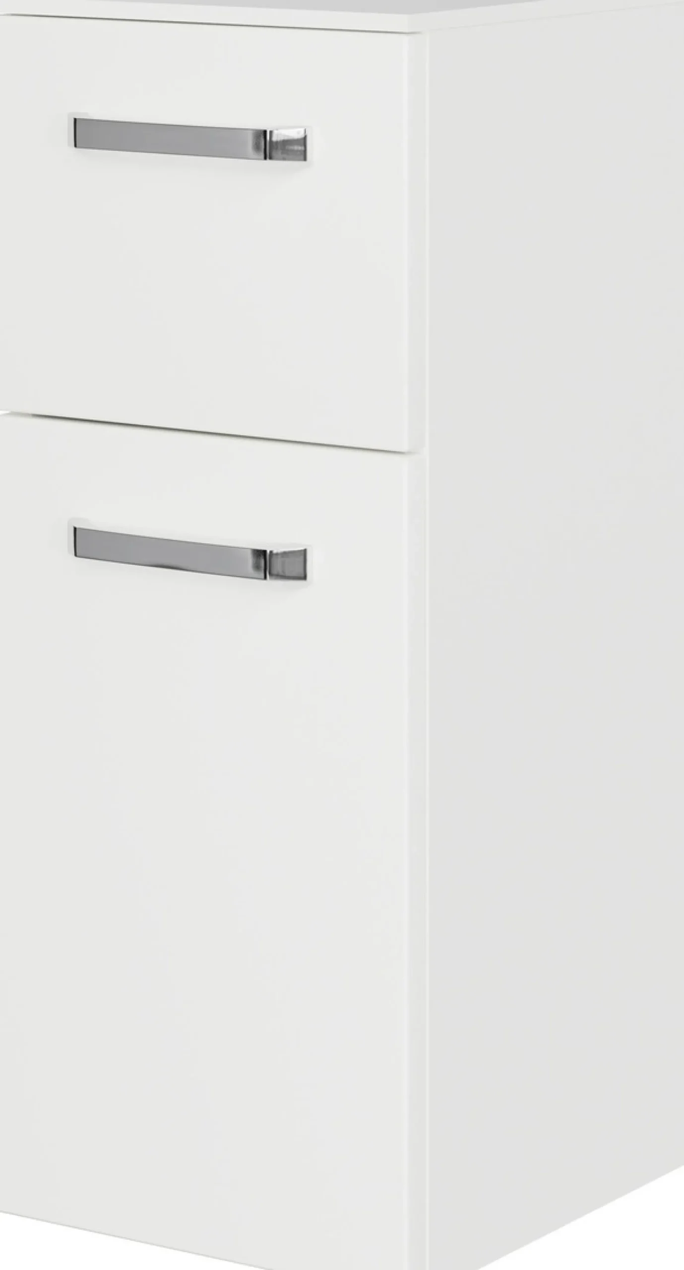 Saphir Badmöbel-Set »Serie 4010 5-teilig Keramik-Waschtisch mit LED-Spiegelschrank« Set,