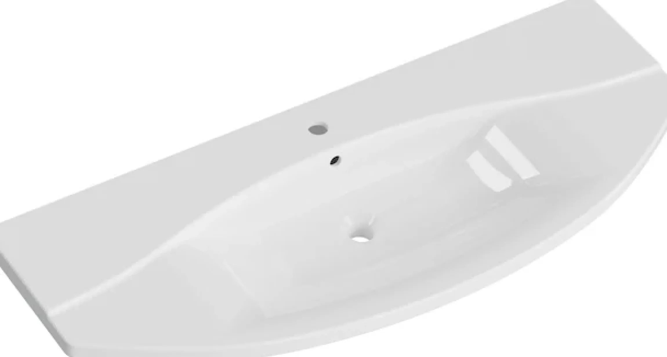 Saphir Badmöbel-Set »Serie 4010 2-teilig Keramik-Waschtisch mit LED-Spiegelschrank« Set,