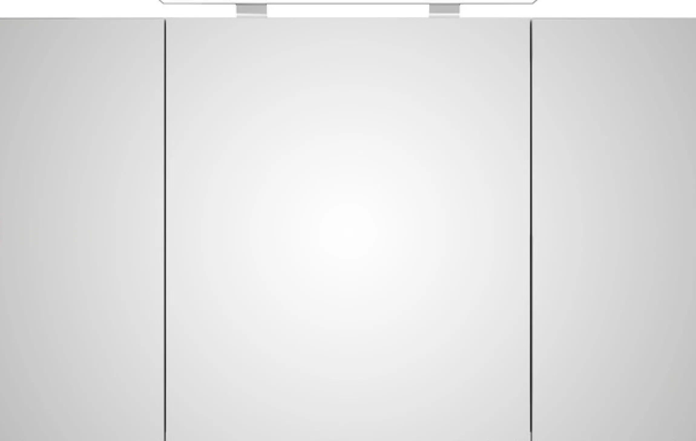 Saphir Badmöbel-Set »Serie 4010 2-teilig Keramik-Waschtisch mit LED-Spiegelschrank« Set,
