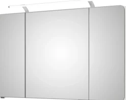 Saphir Badmöbel-Set »Serie 4005, vormontiert, Glaswaschbecken, Spiegelschrank« Set, 3 Stk. tlg.