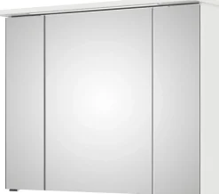 Saphir Badmöbel-Set »Serie 4005, vormontiert, Glaswaschbecken, Spiegelschrank« Set, 6 Stk. tlg.