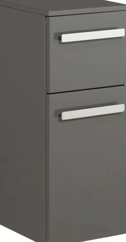 Saphir Badmöbel-Set »Serie 4005, vormontiert, Glaswaschbecken, Spiegelschrank« Set, 6 Stk. tlg.