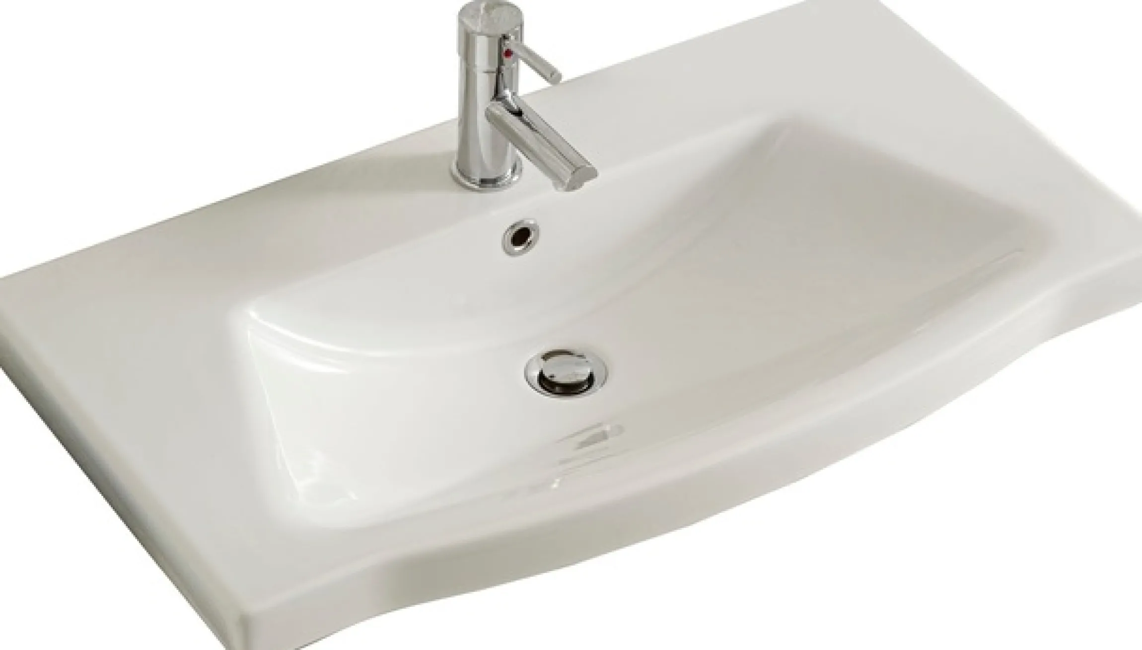Saphir Badmöbel-Set »6005 Sprint Keramik-Waschtisch, 82 cm breit« 1 Stk. tlg.