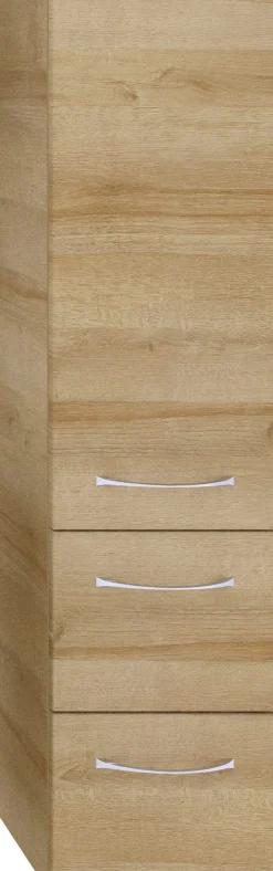 Saphir Badmöbel-Set »6005 Sprint 3-teilig, Keramik-Waschtisch mit LED-Spiegelschrank« 4 Stk. tlg.
