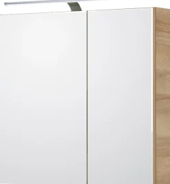 Saphir Badmöbel-Set »6005 Sprint 2-teilig, Keramik-Waschtisch mit LED-Spiegelschrank« 2 Stk. tlg.