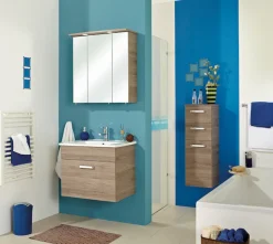 Saphir Badmöbel-Set »4-teilig,mit Spiegelschrank« Set, 4 Stk. tlg.