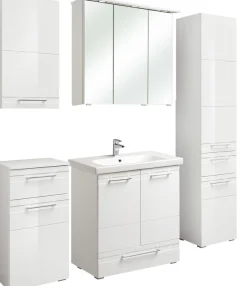 Saphir Badmöbel-Set »6-teilig, mit Türdämpfer« Set, 6 Stk. tlg.