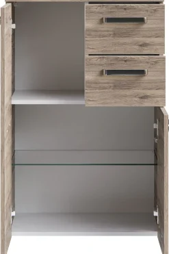 Saphir Badmöbel-Set »5-teilig, mit Spiegelschrank« Set, 5 Stk. tlg.