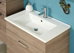 Saphir Badmöbel-Set »5-teilig, mit Spiegelschrank« Set, 5 Stk. tlg.