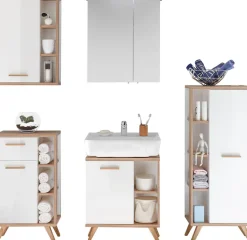 Saphir Badmöbel-Set »4-teilig, mit Soft-Close Türen« 5 Stk. tlg.