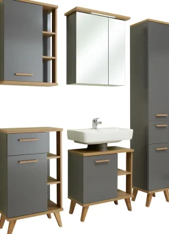 Saphir Badmöbel-Set »5-teilig, mit Soft-Close Türen« Set, 5 Stk. tlg.