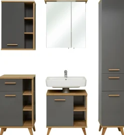 Saphir Badmöbel-Set »5-teilig, mit Soft-Close Türen« Set, 5 Stk. tlg.