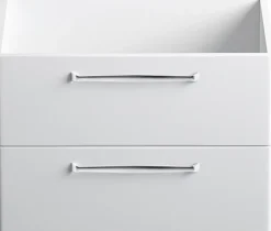 Saphir Badmöbel-Set »Trentino 2-teilig Keramik-Waschtisch mit LED-Spiegelschrank« 3 Stk. tlg.