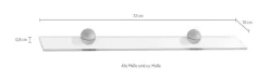 Saphir Einlegeboden »bestehend aus Glas« 1 Stk. tlg.