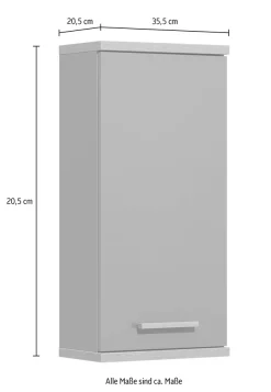 Saphir Hängeschrank »mit 2 Glaseinlegeböden und Türdämpfer«