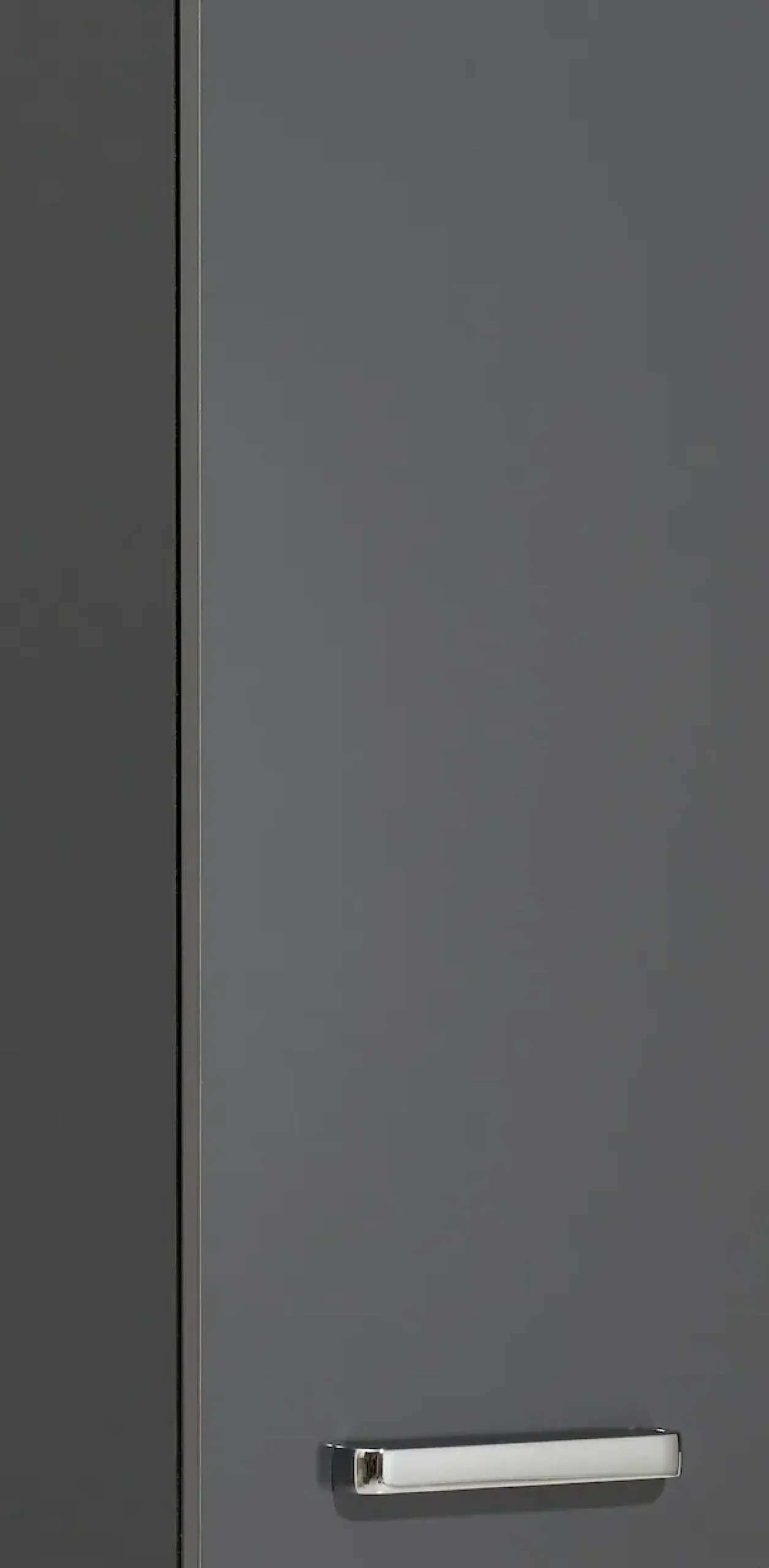 Saphir Hängeschrank »Quickset Wand-Badschrank 25 cm breit mit 1 Tür und 2 Einlegeböden« Badezimmer-Hängeschrank inkl. Türdämpfer, Griffe in Chrom Glanz
