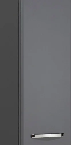 Saphir Hängeschrank »Quickset 327 Wand-Badschrank 30 cm breit, 1 Tür, 2 Einlegeböden« Badezimmer-Hängeschrank inkl. Türdämpfer, Griffe in Chrom Glanz