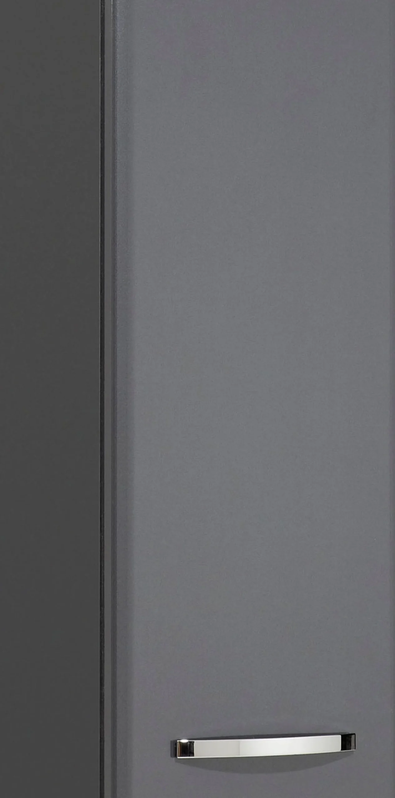 Saphir Hängeschrank »Quickset 327 Wand-Badschrank 30 cm breit, 1 Tür, 2 Einlegeböden« Badezimmer-Hängeschrank inkl. Türdämpfer, Griffe in Chrom Glanz