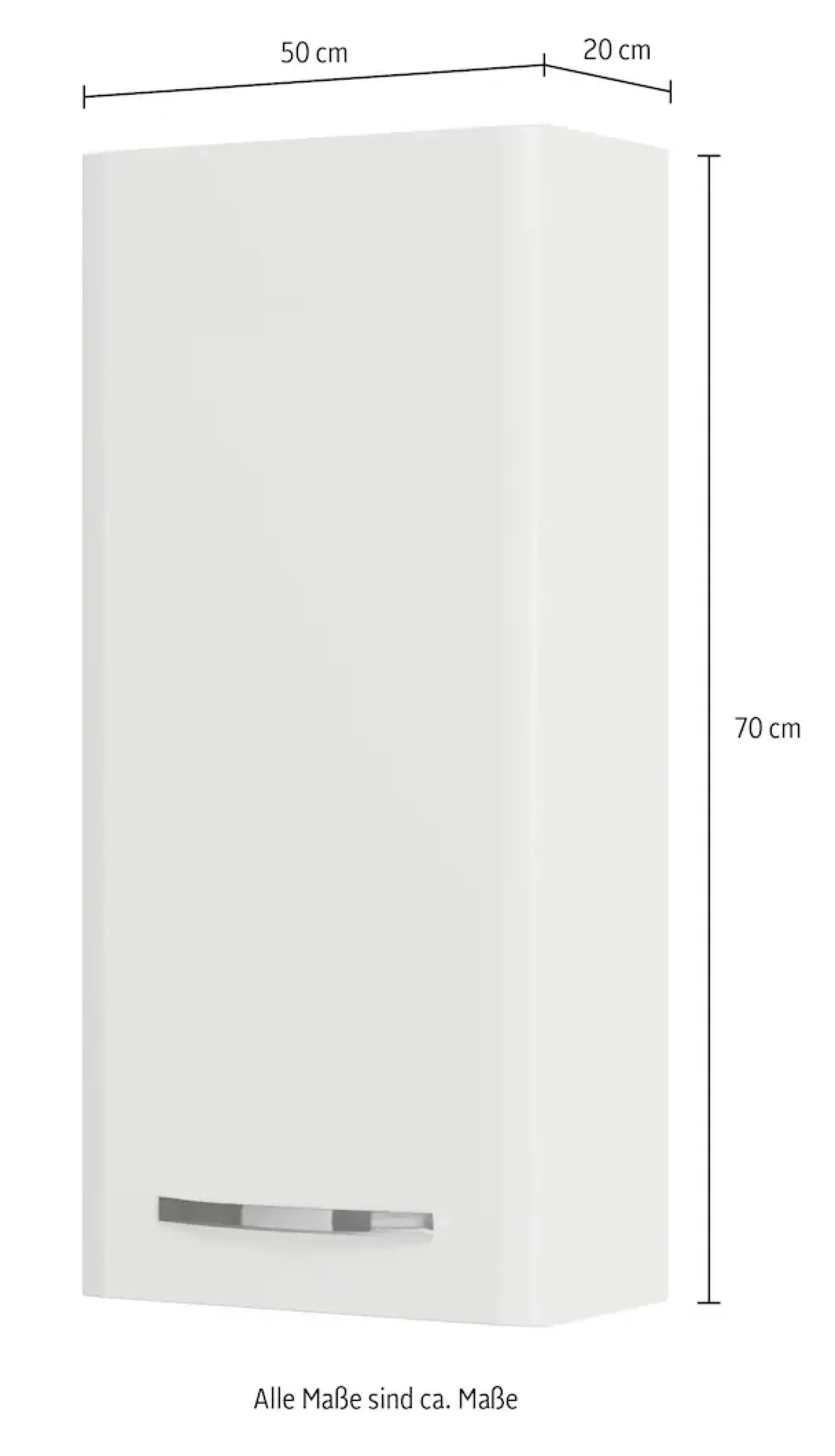 Saphir Hängeschrank »Quickset 326, mit 2 Türen, 50cm breit« 1 Stk. tlg.