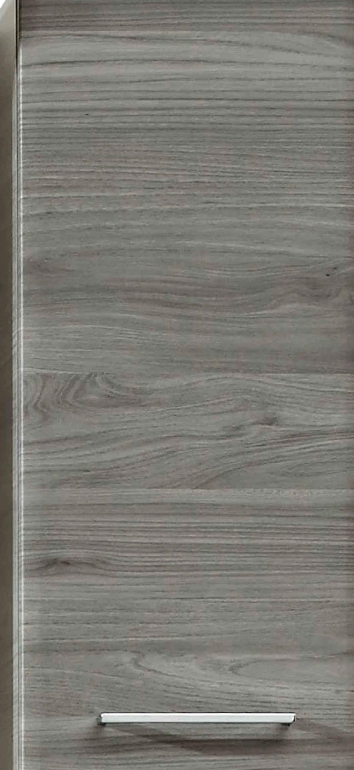 Saphir Hängeschrank »Quickset 916 Wand-Badschrank 30 cm breit mit 1 Tür, 2 Einlegeböden« Badezimmer-Hängeschrank Sangallo Grau quer Nachbildung