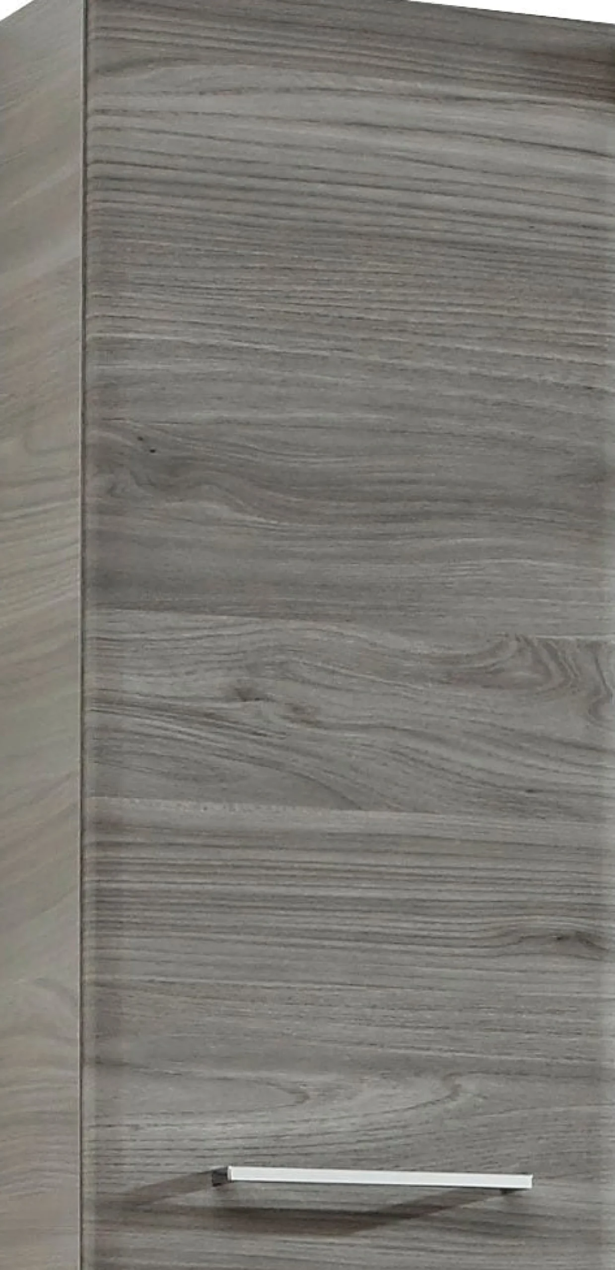 Saphir Hängeschrank »Quickset 916 Wand-Badschrank 30 cm breit mit 1 Tür, 2 Einlegeböden« Badezimmer-Hängeschrank Sangallo Grau quer Nachbildung