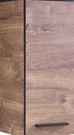 Saphir Hängeschrank »Quickset 374 Wand-Badschrank, 1 Tür, 2 Einlegeböden, inkl. Türdämpfer« Badezimmer-Hängeschrank, 30 cm breit, Eiche Ribbeck quer Nachbildung
