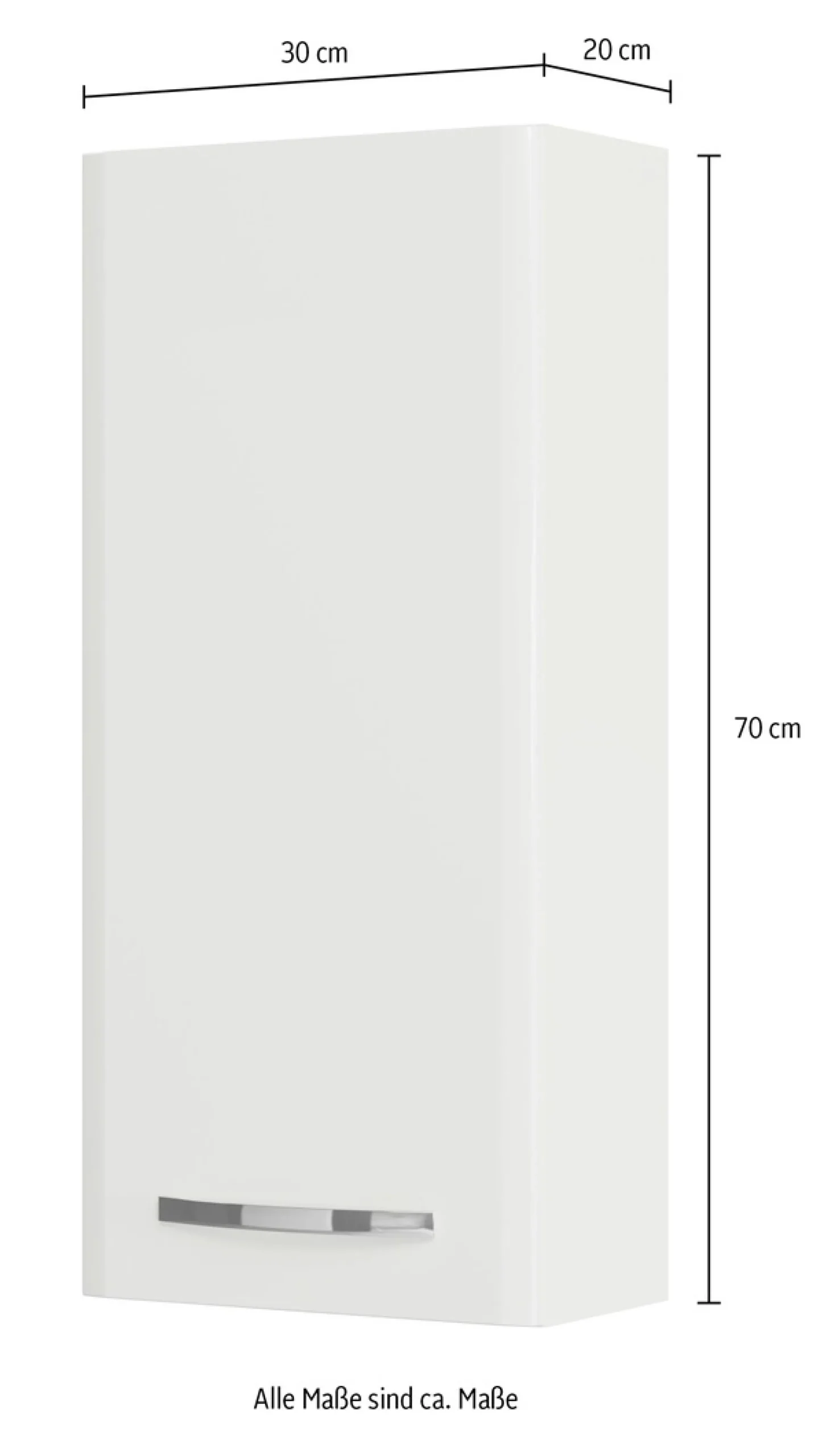 Saphir Hängeschrank »Quickset 326, mit 1 Tür, 30cm breit« 1 Stk. tlg.