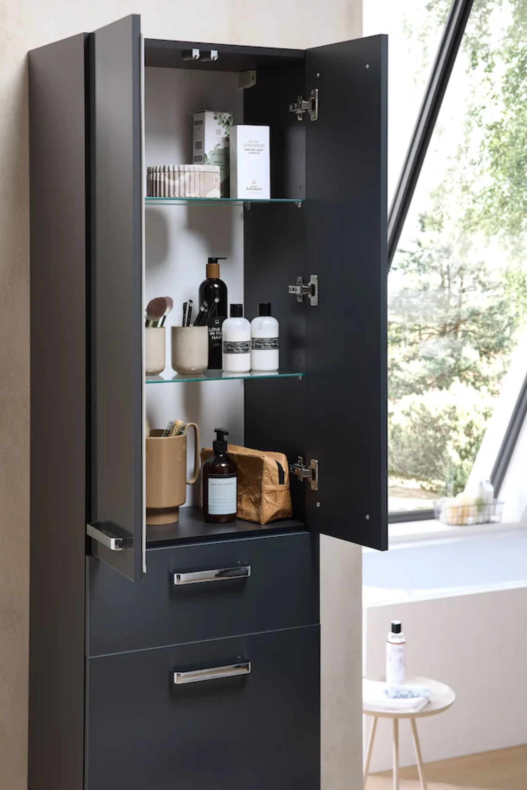 Saphir Hochschrank »mit Wäschekippe«