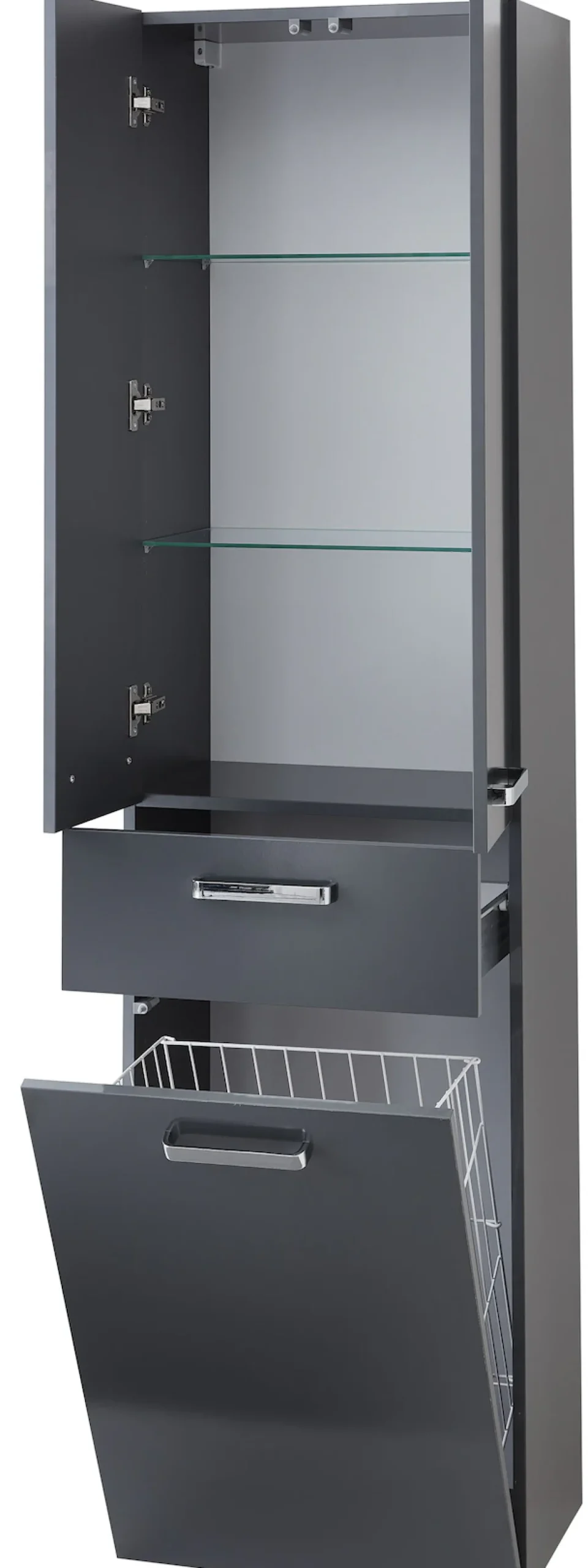 Saphir Hochschrank »mit Wäschekippe«