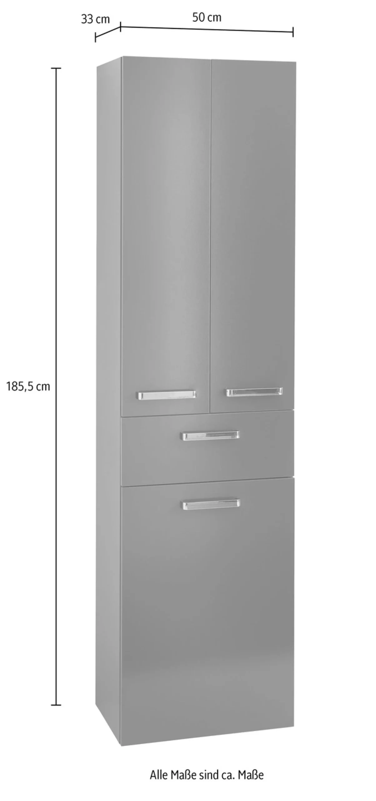 Saphir Hochschrank »mit Wäschekippe«