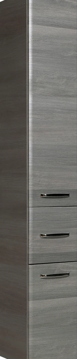 Saphir Hochschrank »Quickset Badschrank 30 cm breit, 2 Türen, 1 Schublade, 3 Einlegeböden« Badezimmer-Hochschrank inkl. Türdämpfer, Griffe in Chrom glänzend