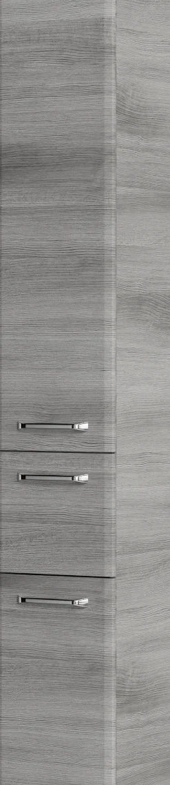 Saphir Hochschrank »Quickset Badschrank 30 cm breit, 2 Türen, 1 Schublade, 3 Einlegeböden« Badezimmer-Hochschrank inkl. Türdämpfer, Griffe in Chrom glänzend