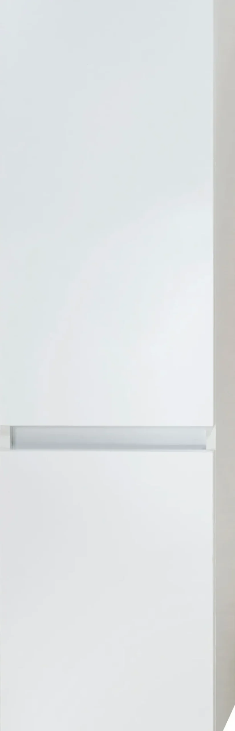 Saphir Midischrank »Quickset 360 Badschrank in Weiß Glanz mit 2 Türen, 3 Glas-Einlegeböden« inkl. Türdämpfer, 35 cm breit, 124,5 cm hoch, grifflos, wandhängend