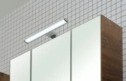 Saphir Spiegelschrank »Quickset Badschrank, 3 Spiegeltüren, 6 Einlegeböden, 65 cm breit« inkl. LED-Beleuchtung, Türdämpfer, Schalter-/Steckdosenkombination