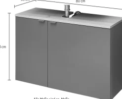 Saphir Waschbeckenunterschrank »Quickset 394«