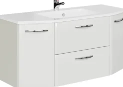 Saphir Waschtisch »Quickset 326, mit Keramikbecken, 112cm breit« 2 Stk. tlg.
