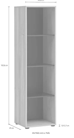 Schildmeyer Aktenregal »Emmik, Aktenregal, Made in Germany, B: 44,8 cm« Solide Verarbeitung - Dieses Produkt ist in Deutschland gefertigt